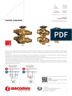 Six-Way Zone Valves: Usage Point Usage Point Usage Point Usage Point