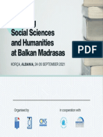 Teaching Social Sciences and Humanities at Balkan Madrasas: Conference