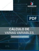 Calculo de Varias Variables - 2020