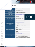 Curriculo 2020 Calculo de Varias Variables