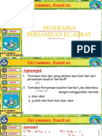 Penerapan Fuingsi Kuadrat