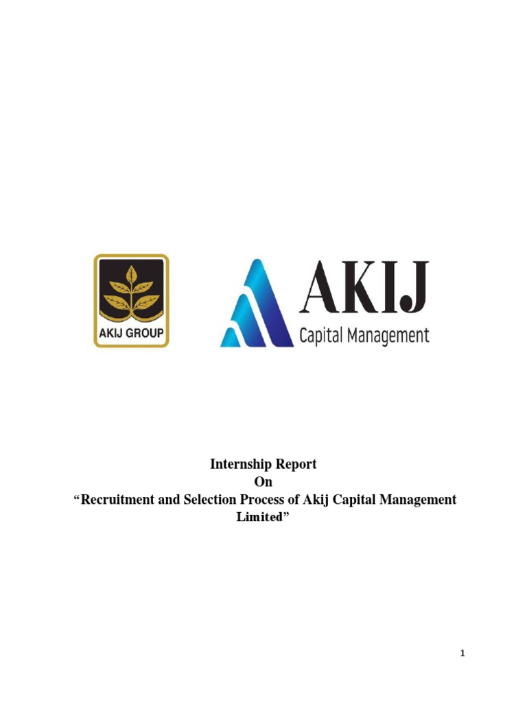 Akij Capital Managemnet Limited | PDF | Recruitment | Employment