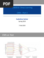 CS60010: Deep Learning CNN - Part 3: Sudeshna Sarkar