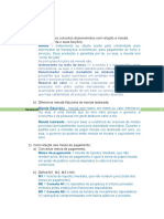 Quarta Lista de Exercícios Gabarito - Macroeconomia