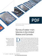 Survey of Water Main Failures in The United States and Canada