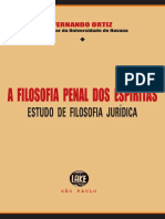 A Filosofia Penal Dos Espíritas - Fernando Ortiz