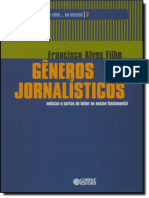 Resumo Generos Jornalisticos Noticias e Cartas de Leitor No Ensino Fundamental Francisco Alves Filho