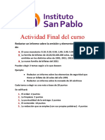 Actividad Final Del Curso