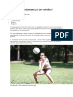 Fundamentos do voleibol: saque, recepção, levantamento e ataque