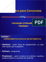 INFORMATICA -  QUESTÕES - SLIDE - INFORMATICA