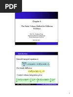 The Finite Volume Method For Diffusion Problems: Div U Div Grad S T