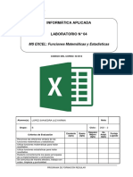 Lab 04 - Excel