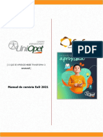 Manual Do Cursista EAD - Editora Opet - 2021
