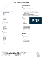 Unit 3 Standard Test B Answer Key: Listening Language Focus