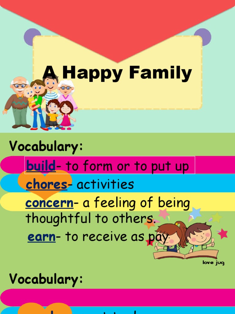 Lesson 3 A Happy Family Pdf