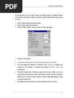 Creating Table: Lab Exercises and Solutions