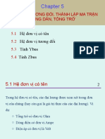 Chapter 5 - He Don VI Tuong Doi - Ma Tran Tong Dan Tong Tro