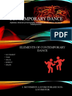 WEEK 6 - Day 2 - Contemporary Dance Part II
