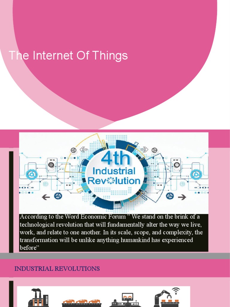 The Internet of Things | PDF | Internet Of Things | Computer Network