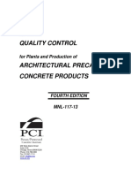 PCI MNL 117 13 Architectural QC Manual