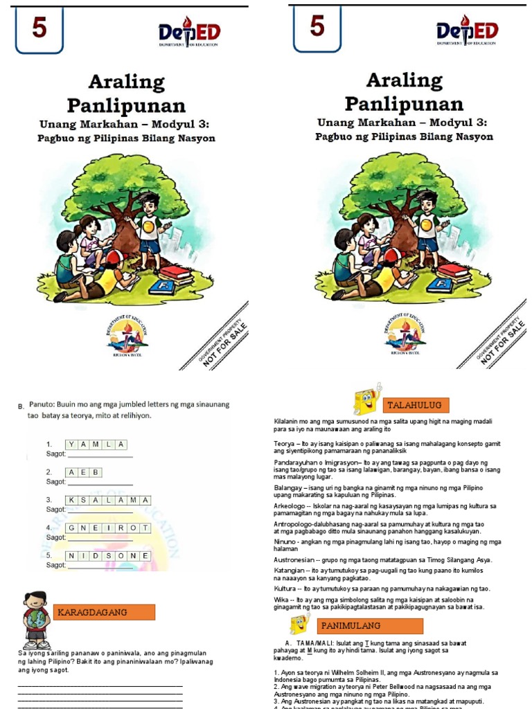 Module Booklet Ap Week3 | PDF