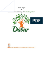 Human Resource Planning of Dabur Banglad