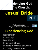 02-13-2011 Experiencing God in the Church-The Bride of Christ