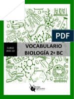 Vocabulario Biología