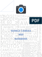 Google Camera MOD HANDBOOK