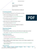 Physioex Lab Report: Pre-Lab Quiz Results