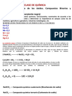 Clase de Química 13 de Marzo 1ro A y B