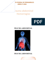 Trauma Abdominal e Hemorragias