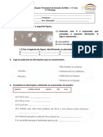 Teste de Estudo Do Meio 3º Ano