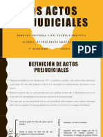 Trabajo de La Clase Virtual Actos Prejudiciales