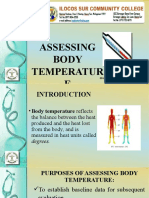 Assessing Body Temperature