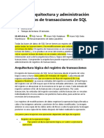 Registros de Transacciones de SQL Server