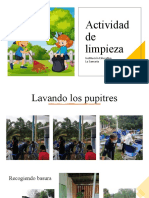 Actividad de Limpieza