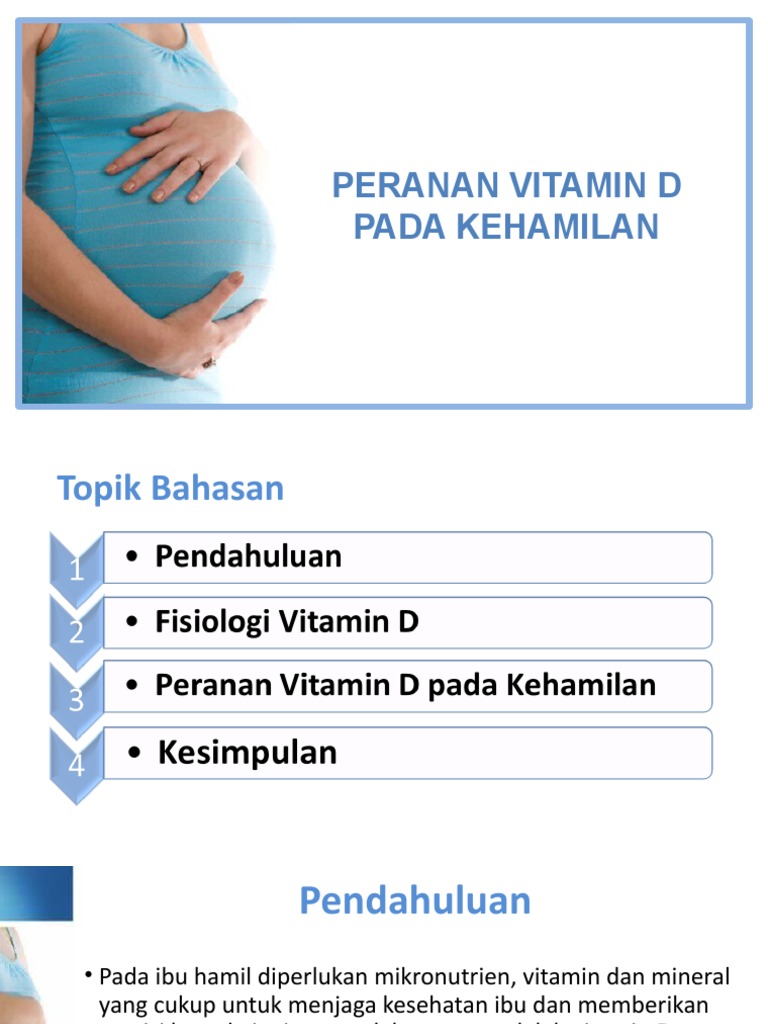 Vitamin D Pada Kehamilan PDF