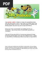 Mga Pabula | PDF