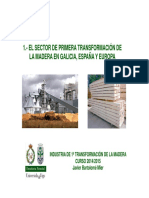 Tema 1. El Sector de 1 Transformación de La Madera en Galicia, España y Europa