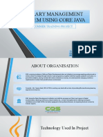 Library Management System Using Core Java