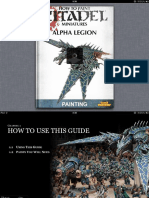 Warhammer 40k - How to Paint Citadel Miniatures - Alpha Legion