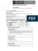 Especificaciones Tecnicas de Materiales de Construccion