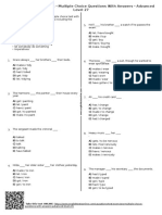 526 Causatives Test Exercises Multiple Choice Questions Advanced Level 27