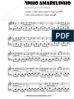 Meu Pintinho Amarelinho Partitura