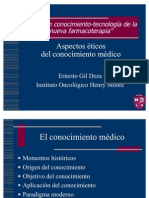 Aspectos eticos del conocimiento medico