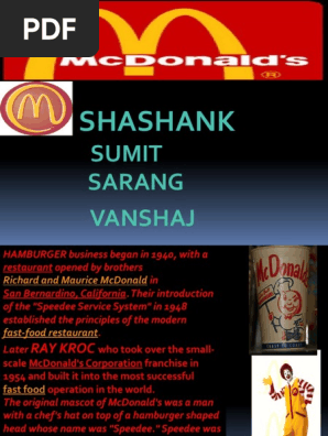 MCDONALD