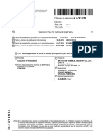 Traducción de Patente Europea T3: A23L 2/52 A23F 3/16 A61K 47/36