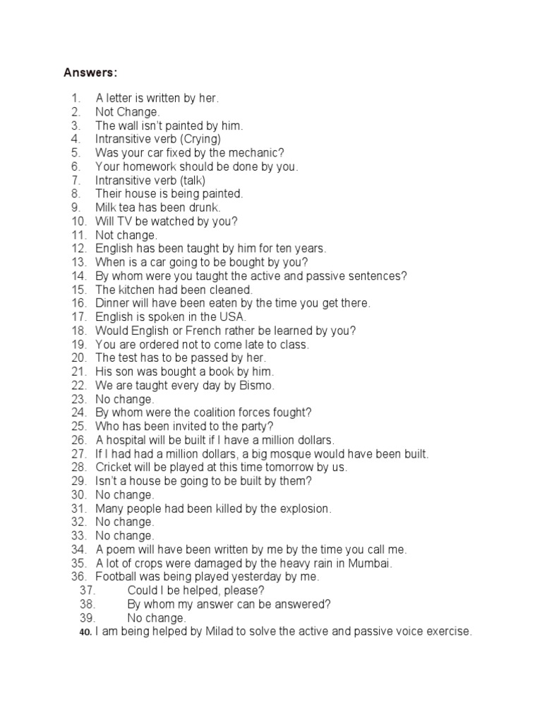 Answer Key | PDF