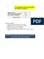Plantilla Con Calculadora Captación y Conversión (SDC)